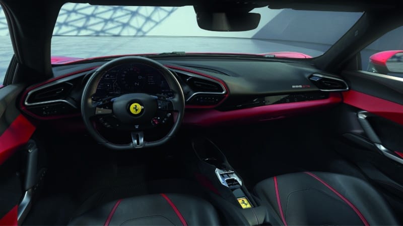 Ferrari-296GTB-interior
