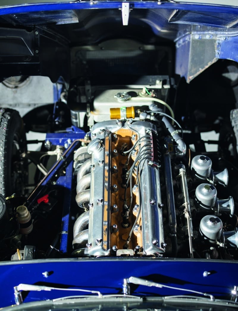 Graham Hill Jaguar E-type engine