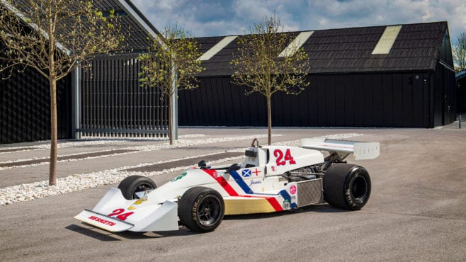 James Hunt’s last Hesketh F1 car sells 45 years after its final race