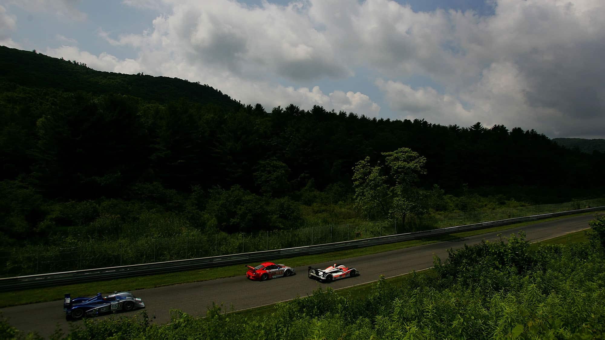 LIME ROCK, CT - JULY 06: General track action during practice for the American Le Mans Series Northeast Grand Prix on July 6, 2007 at Lime Rock Park in Lime Rock, Connecticut. (Photo by Darrell Ingham/Getty Images)