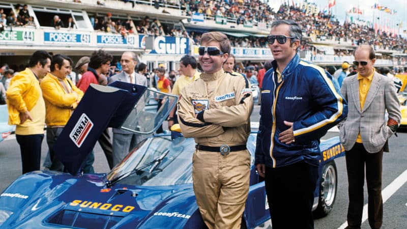 Mark Donohue at Le Mans in 1971