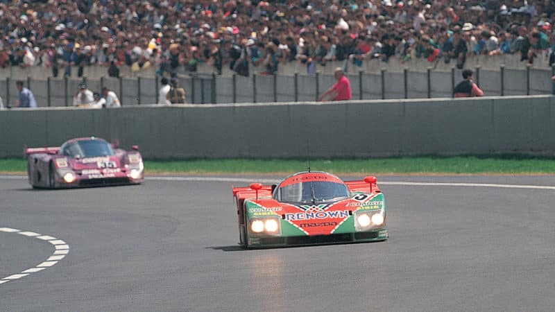 Mazda Jaguar Le Mans 1991