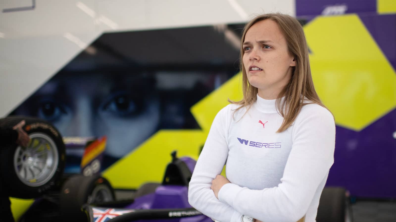 HOCKENHEIM, GERMANY - MAY 03: Sarah Moore of Great Britain seen during a training session prior to the first race of the W Series at Hockenheimring on May 03, 2019 in Hockenheim, Germany. W Series aims to give female drivers an opportunity in motorsport that hasn’t been available to them before. The first race of the series, which encompasses six rounds on the DTM support program, is at the Hockenheimring on May 3rd and 4th. (Photo by Matthias Hangst/Getty Images)