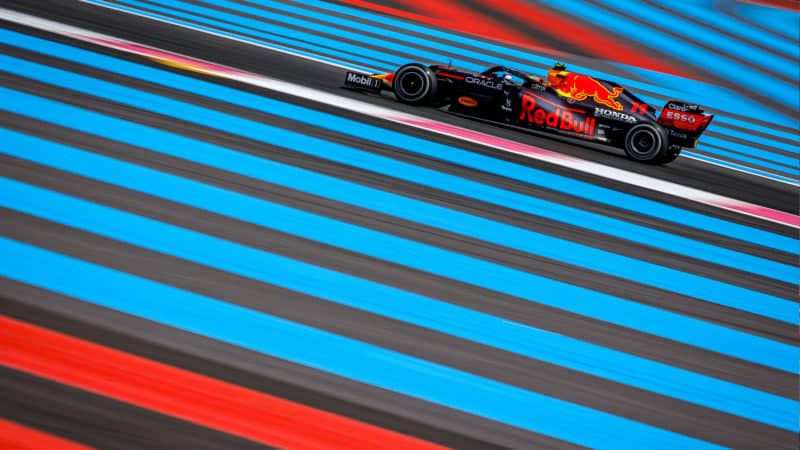 Sergio Perez in the 2021 French Grand Prix