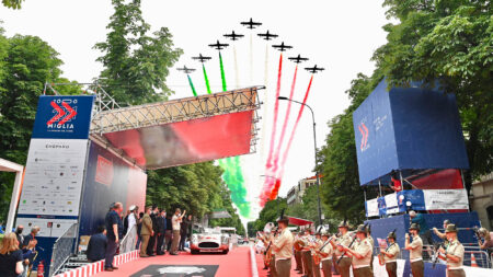 Racing across Italy in a strawberry-red 300 SL: Mille Miglia underway for 2021