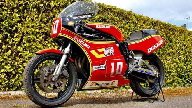 Suzuki XR69 belonging to seven-time TT winner Mick Grant up for auction