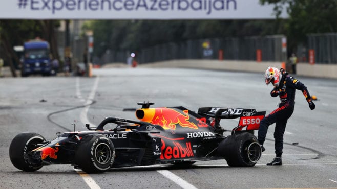 Late tyre blowout denies Verstappen victory: 2021 Azerbaijan Grand Prix lap by lap report