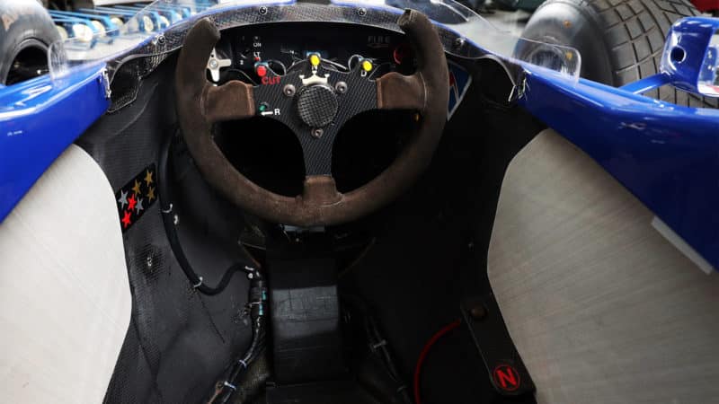 Williams F1 cockpit
