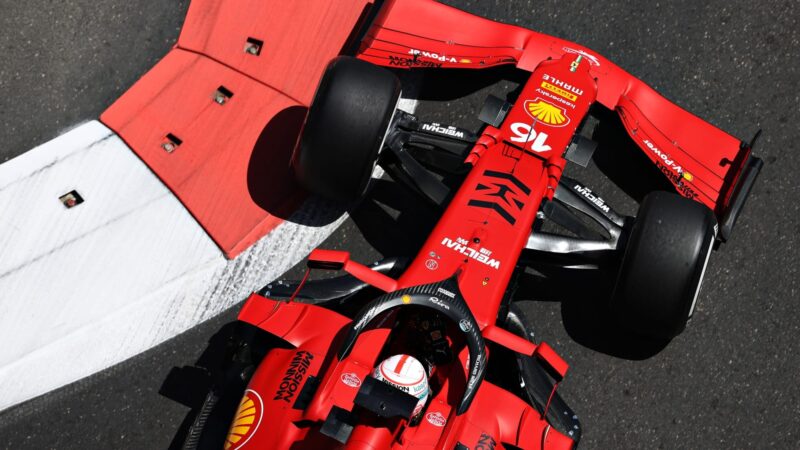 Charles Leclerc, 2021 Baku FP1