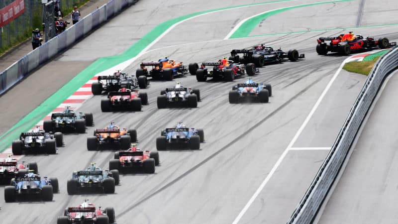 2021 Styrian Grand Prix start