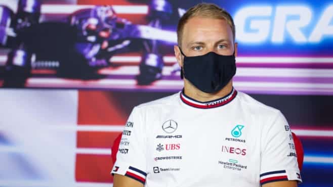 Russell denies Mercedes deal is done, as Bottas ignores rumours