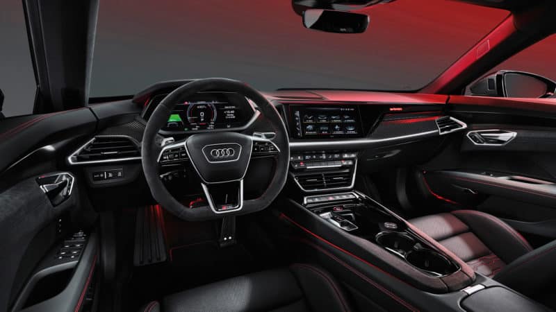 2021 Audi RS e-tron GT interior
