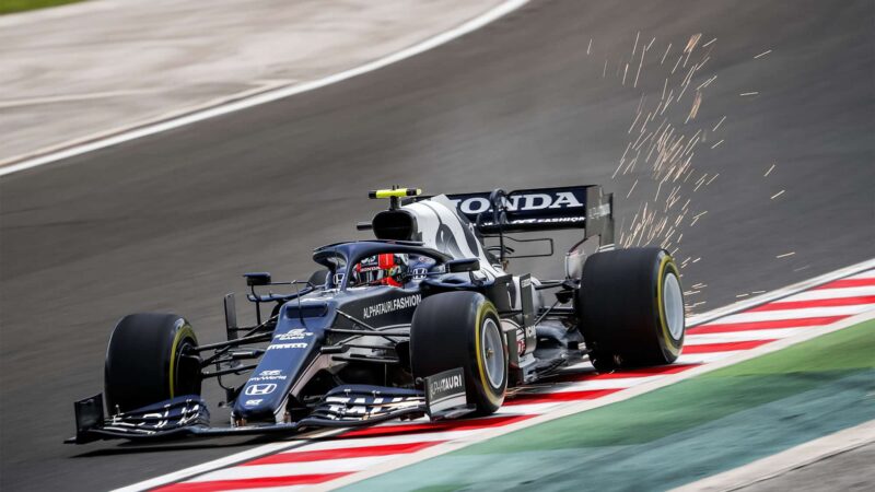 10 GASLY Pierre (fra), Scuderia AlphaTauri Honda AT02, action during the Formula 1 Magyar Nagydij 2021, Hungarian Grand Prix, 11th round of the 2021 FIA Formula One World Championship from July 30 to August 1, 2021 on the Hungaroring, in Mogyorod, near Budapest, Hungary - Photo Antonin Vincent / DPPI