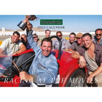 Product image for Racing at the Movies Wall Calendar | 2022