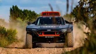 Audi unveils electric prototype for Dakar 2022 assault