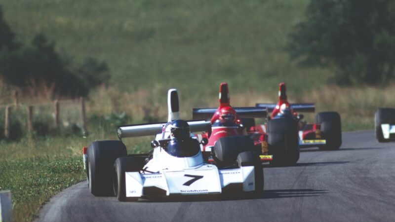 Carlos Reutemann in the 1974 Austrian Grand Prix