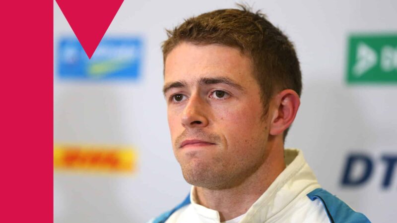 NUREMBERG, GERMANY - JULY 05: Paul Di Resta of Great Britain and R-Motorsport attends a press conference at the DTM 2019 German Touring Car Championship at Norisring on July 05, 2019 in Nuremberg, Germany. (Photo by Alexander Hassenstein/Bongarts/Getty Images)