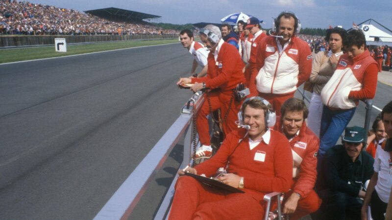 Dennis mcLaren team 1981 team