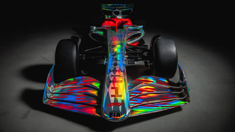 F1 2022 car 1-1 model front