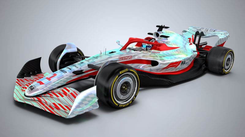 F1 2022 car render ftq