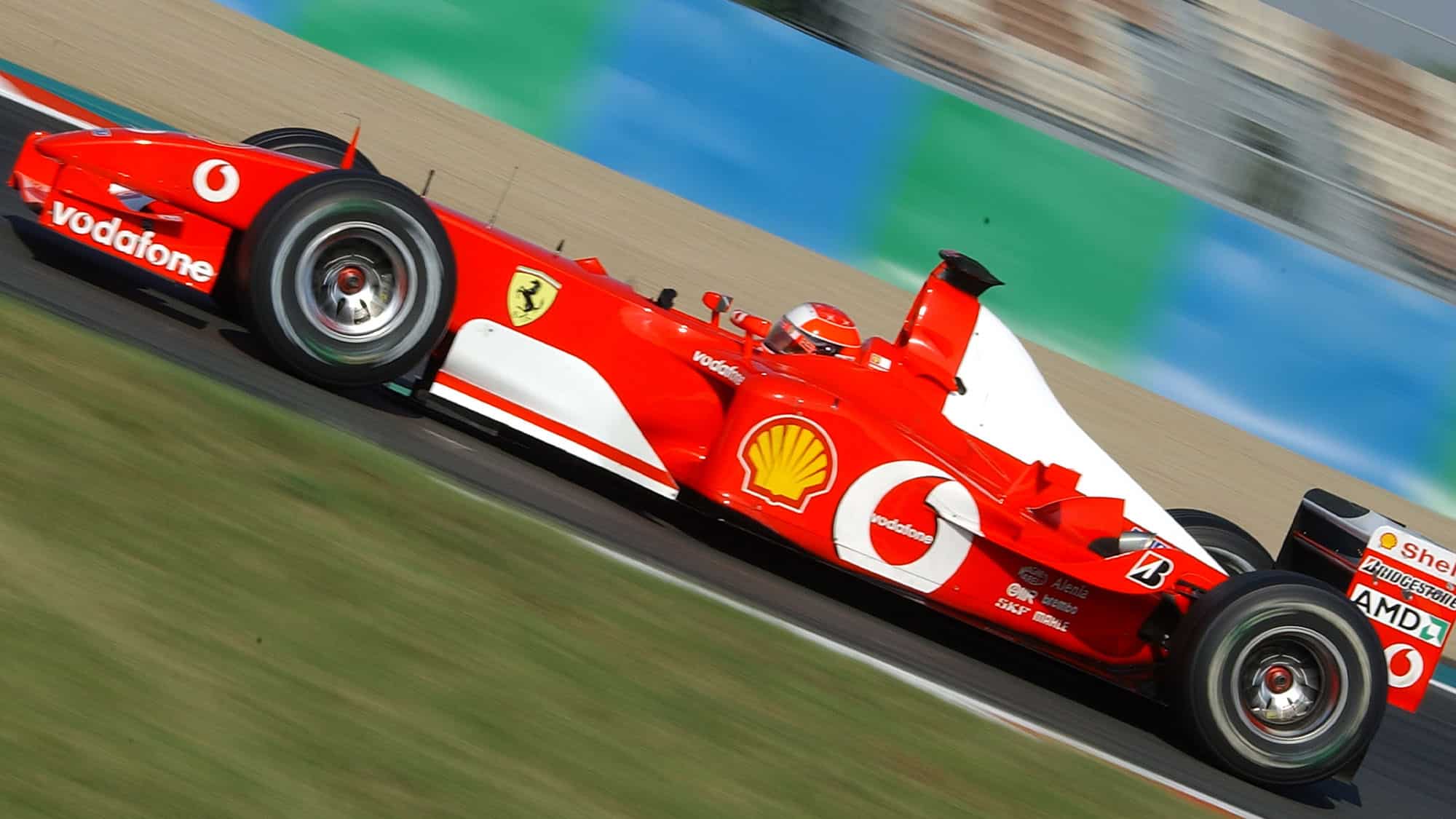 AUTO - F1 2002 - FRANCE GP - MAGNY COURS 20020721 - PHOTO: GILLES LEVENT / DPPI N¡ 1 - MICHAEL SCHUMACHER (GER) / FERRARI - ACTION # 00000795_118