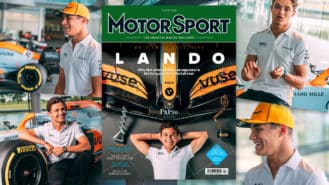 Behind the shoot: our Lando Norris cover
