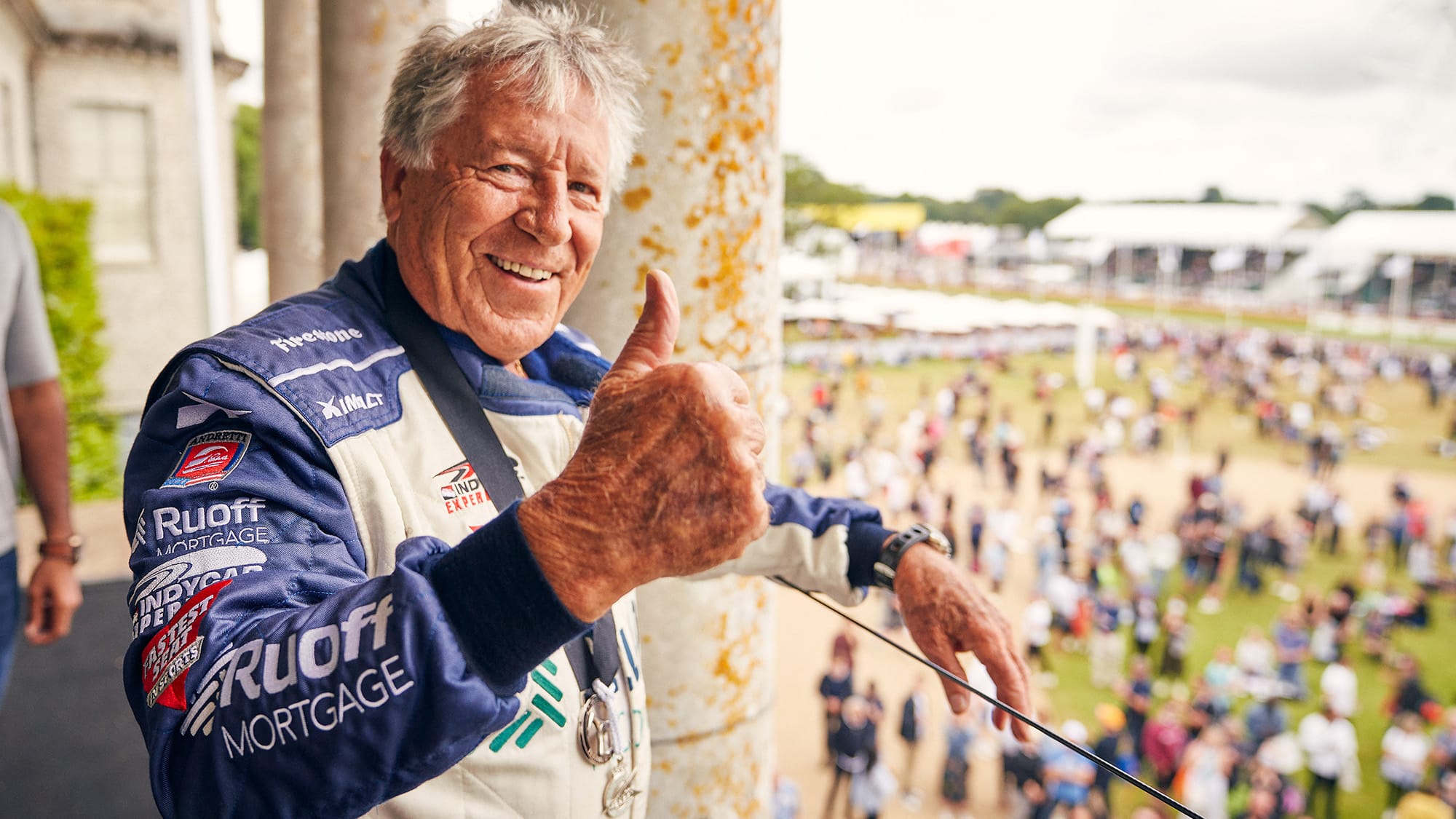 Mario Andretti at the 2021 Goodwood Festival of Speed
