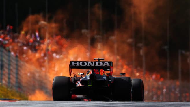 Orange army expectant as Verstappen sneaks pole: 2021 Austrian GP qualifying