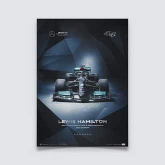 Product image for Mercedes-AMG Petronas F1 Team - Lewis Hamilton - 2021 | Collector’s Edition