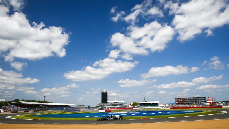 Mercedes-of-Valtteri-Bottas-in-practice-for-the-2021-British-Grand-Prix-