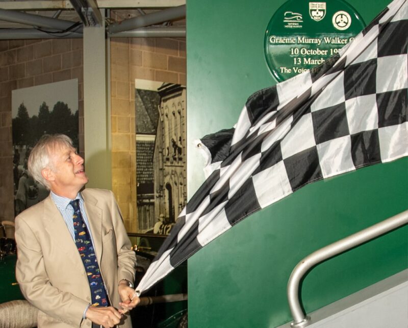 Murray Walker plaque unveil