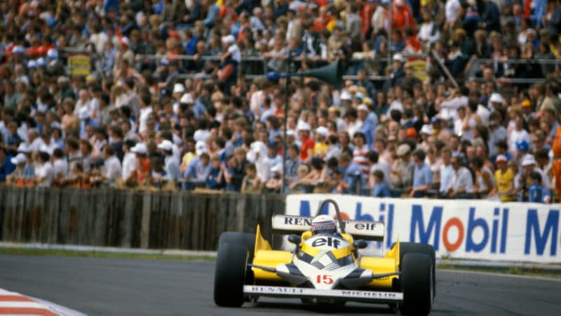 1981 British GP Alain Prost