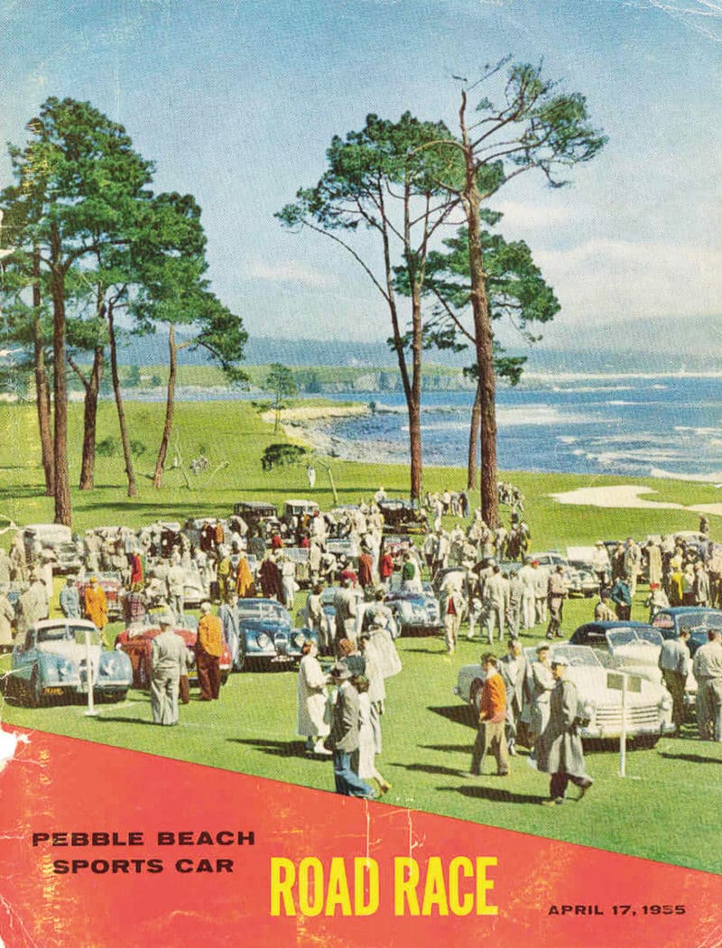 1955 Pebble Beach programme
