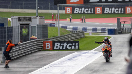 Brad Binder: ‘This wasn’t racing – this was surviving’