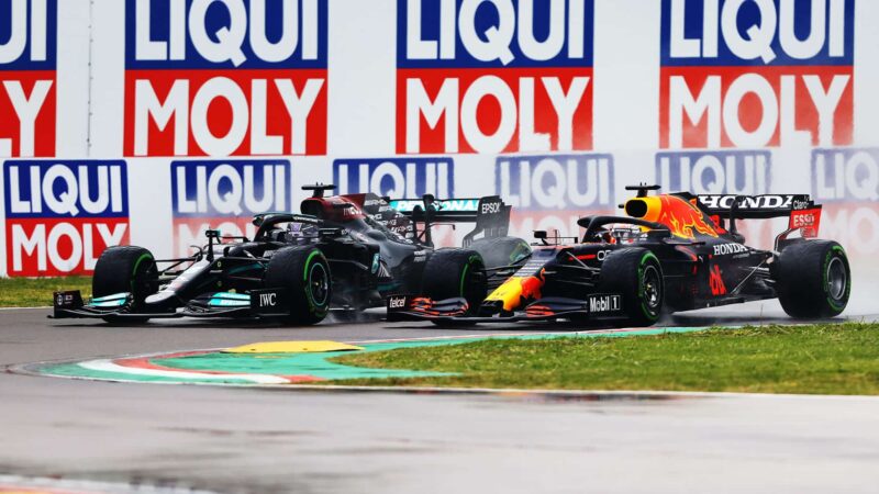 Hamilton Verstappen imola 2