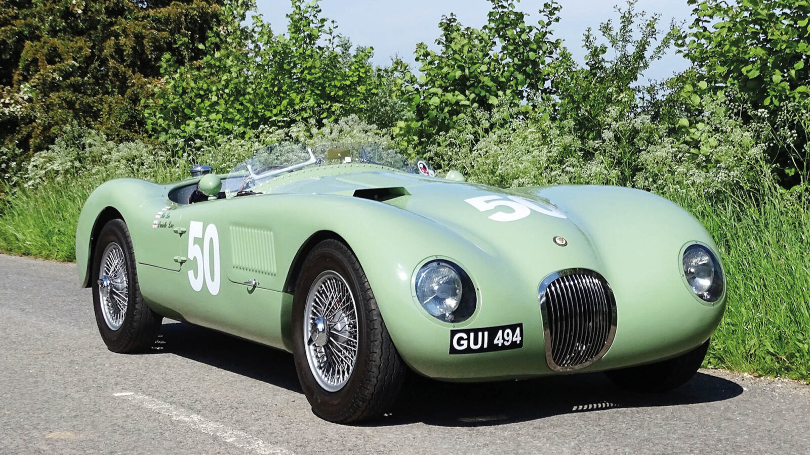 Jaguar C type replica