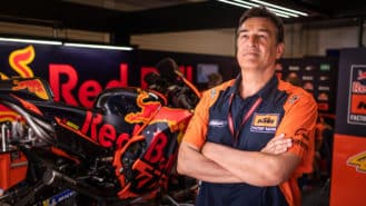 ‘We build our MotoGP engine so the electronics have to do as little work as possible’