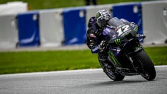 Viñales suspended by Yamaha after he ‘possibly posed a danger to other riders’