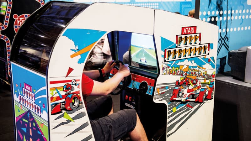 Pole Position arcade game