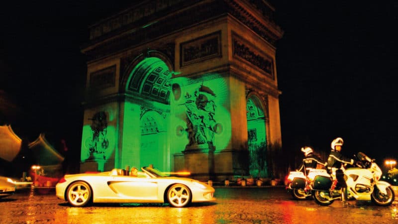 Porsche Carrera GT prototype in Paris