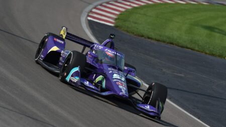 Romain Grosjean targets IndyCar title as he makes oval racing debut