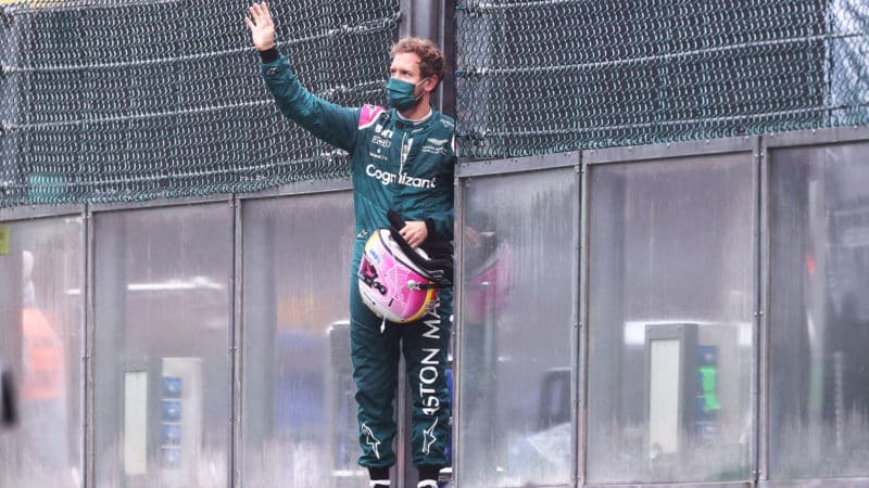 Sebastian-Vettel-waves-to-fans-at-the-2021-Belgian-Grand-Prix
