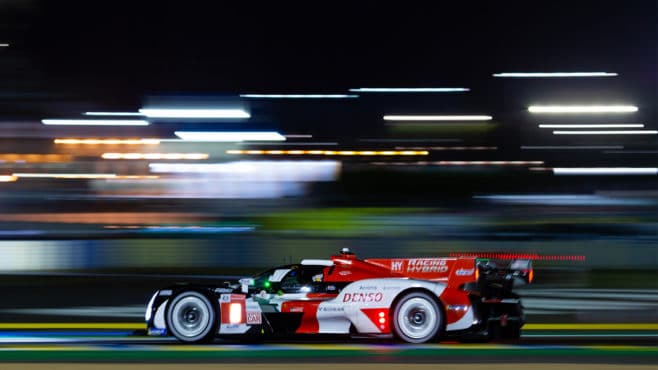 Toyota to start 1-2 at Le Mans 24h, as Kobayashi claims pole