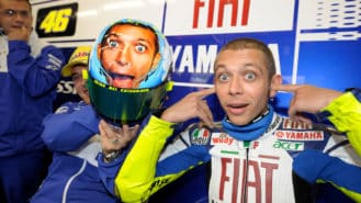 Valentino Rossi: ‘I switched on the emotions of normal people’