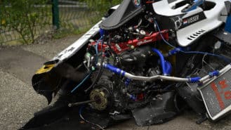 W Series drivers unharmed but safety questions loom after Spa pile-up