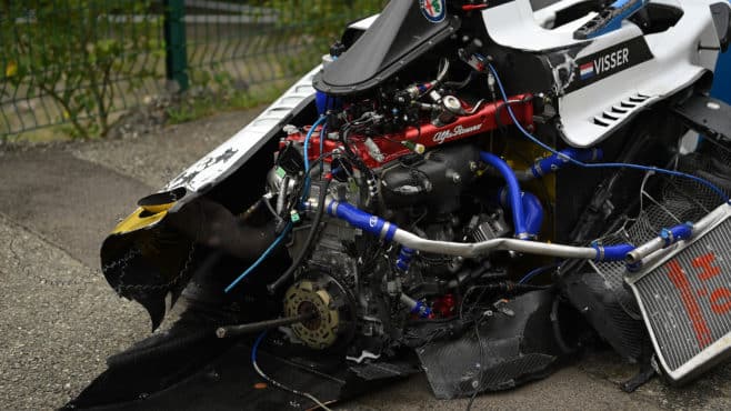 W Series drivers unharmed but safety questions loom after Spa pile-up