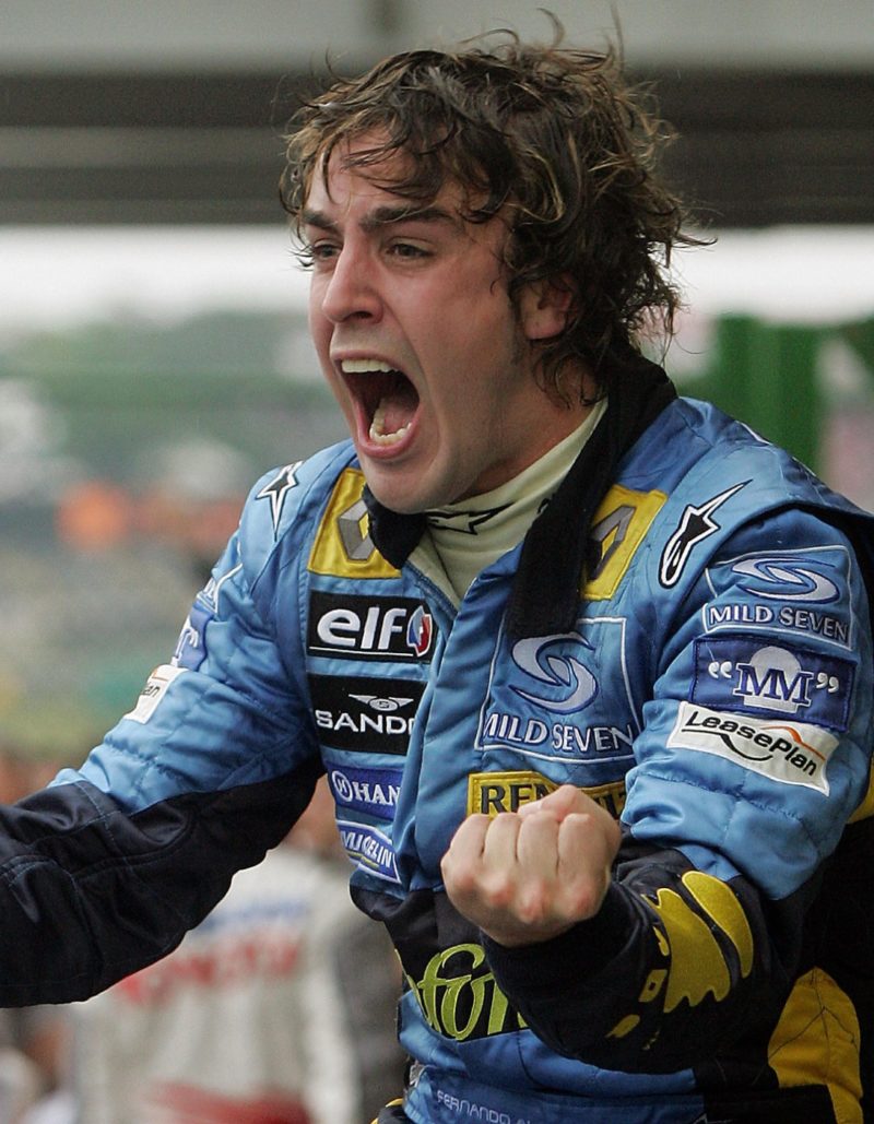 Fernando Alonso, 2005 Brazilian GP