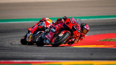 Finally Bagnaia gets it done, with straight-line speed and corner speed
