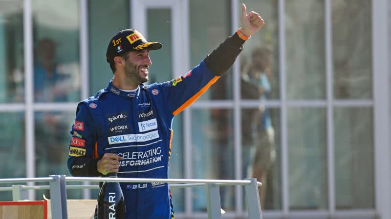 Daniel Ricciardo, 2021 Italian GP