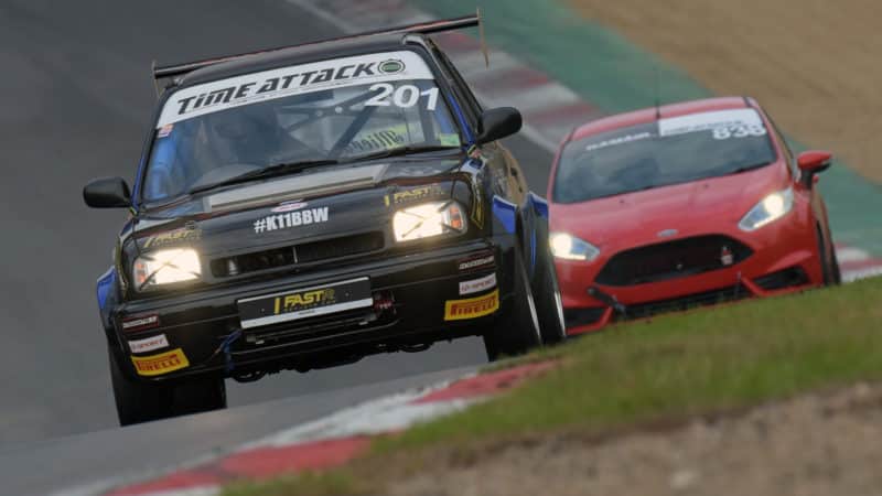 Eden Young leads Harry Lee in 2021 Brands Hatch Time Attack